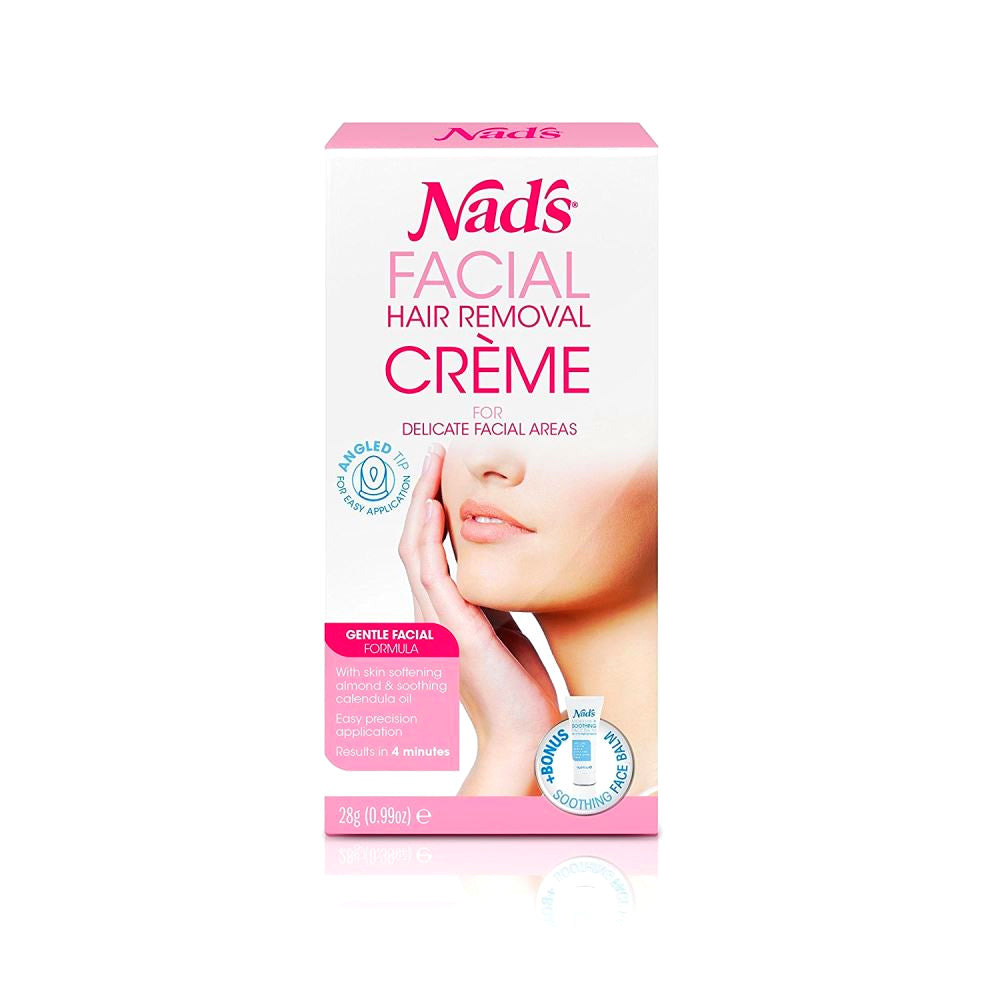 Nad's Facial Hair Removal Cream - Depilatory Cream for Sensitive Skin