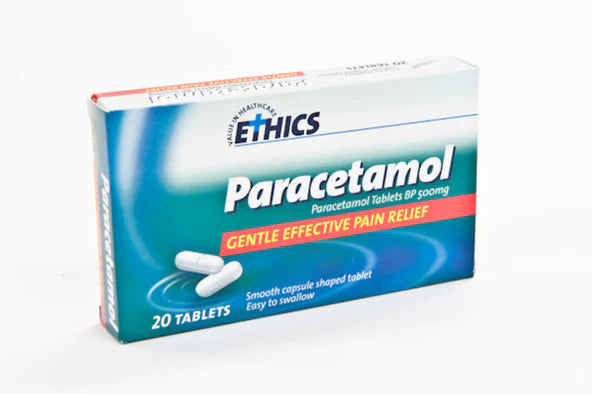 ETHICS Paracetamol 500mg - 20 tablets